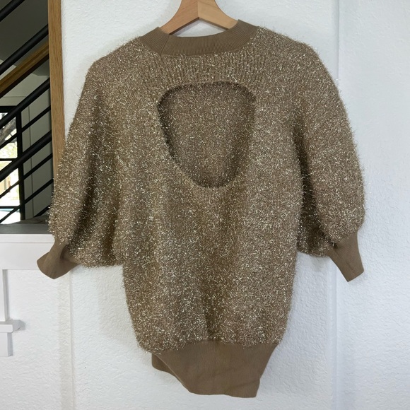 Maeve Violetta Tinsel Sweater - Picture 6 of 6